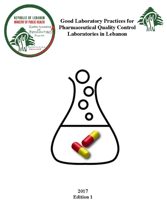 Good Laboratory Practices Guidelines for Pharmaceutical Quality Control Laboratories in Lebanon